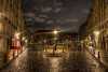 Площадь Дофина ночью